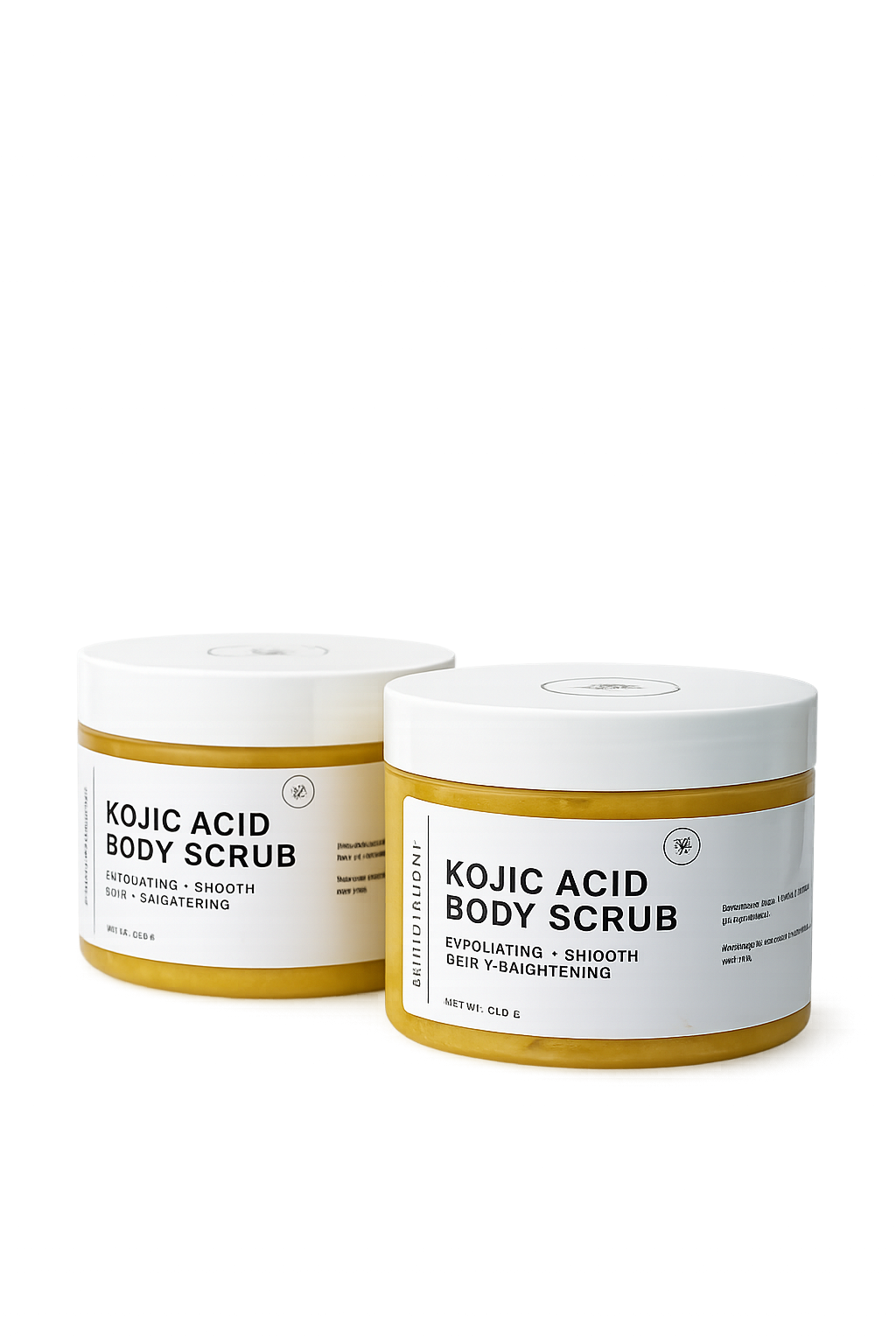 Kojic Acid and Turmeric Body Scrub